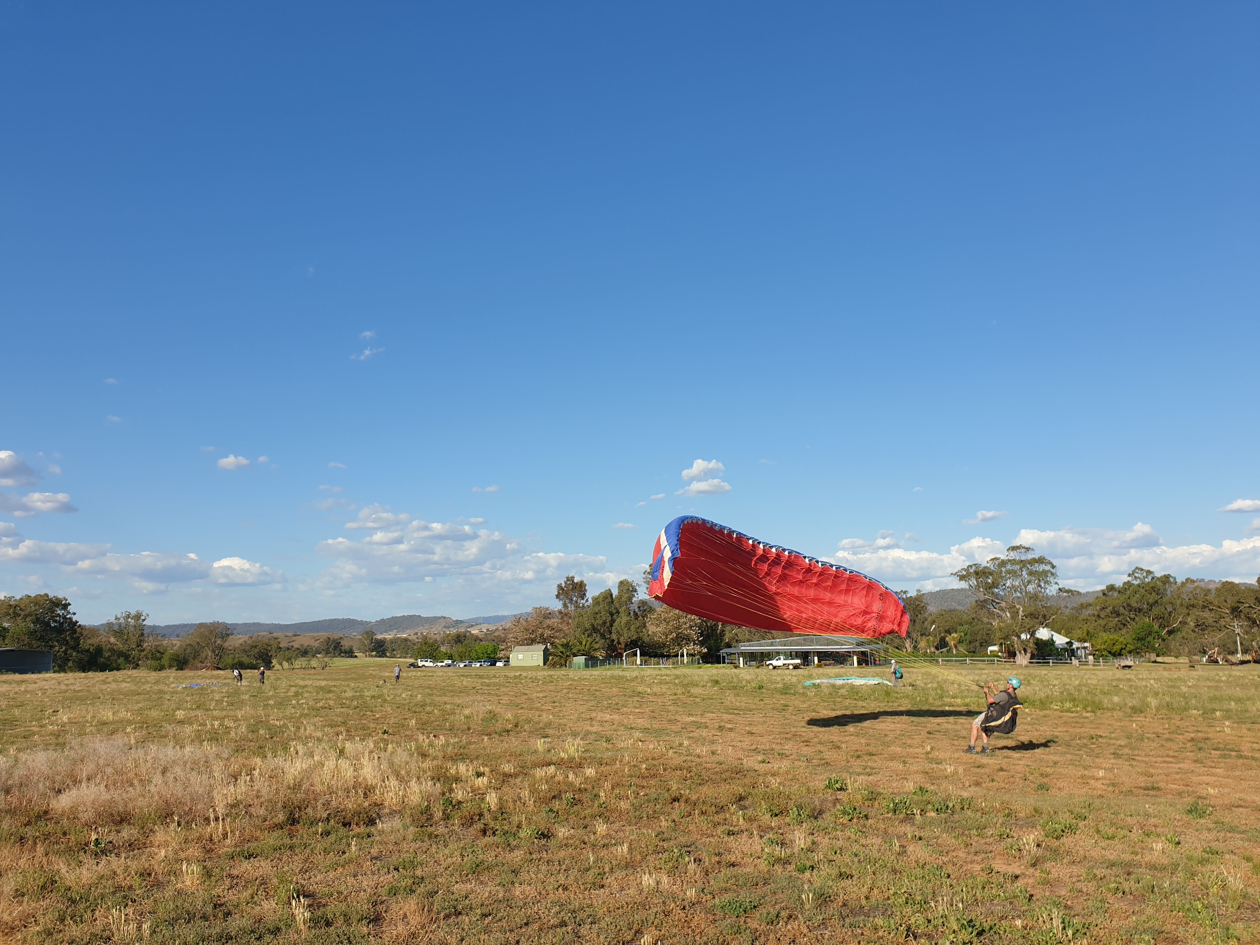 Ground handling with wind