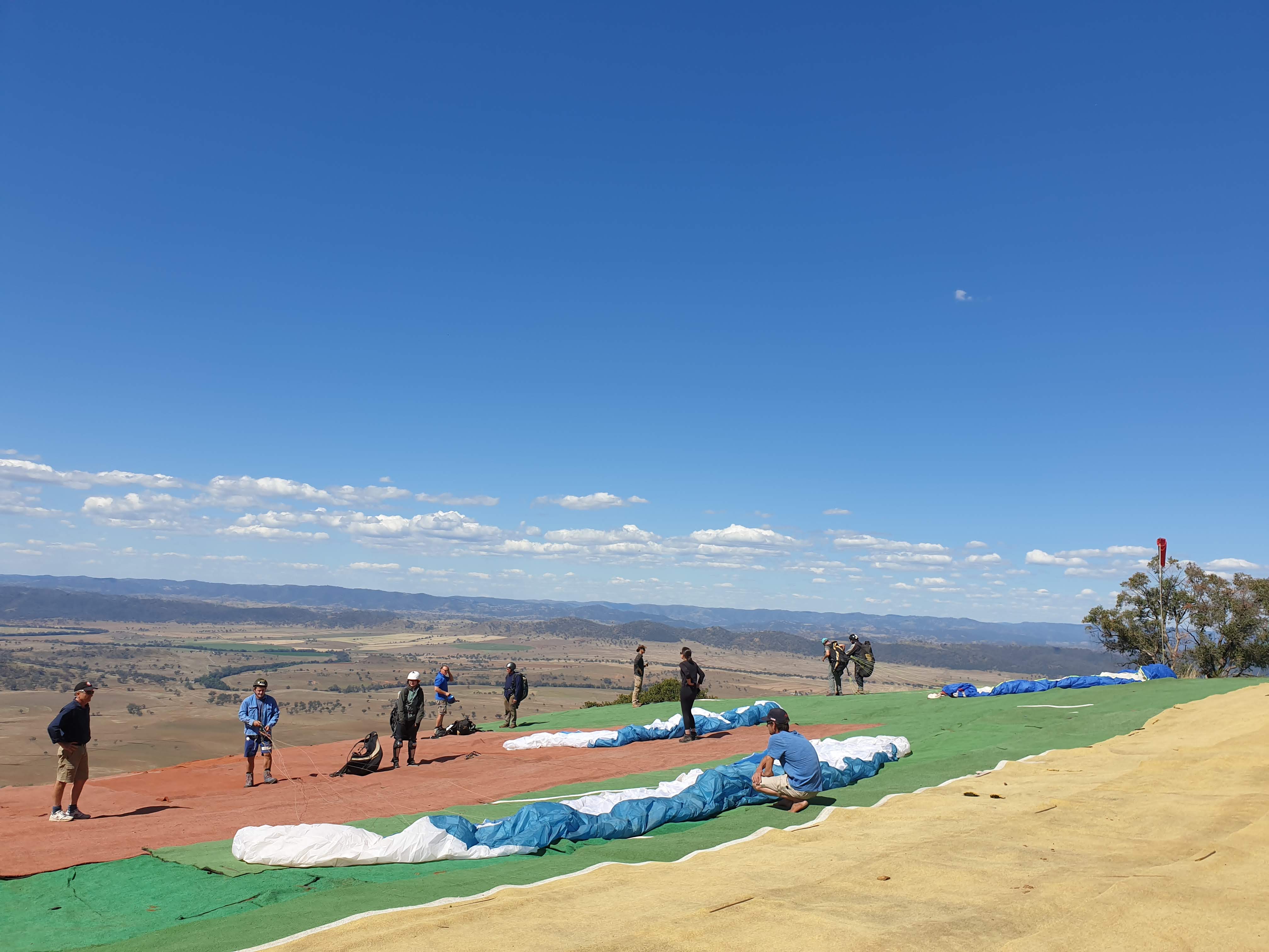 Tandems on Mt Borah